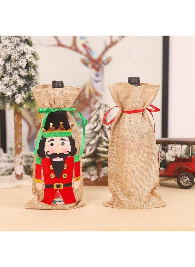 BGM 2-Piece Decoration Creative Cartoon Walnut Soldier Bottle Cover Multicolour - Image 4